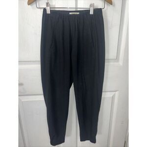 ARITZIA‎ BABATON Dexter Black Ankle Pull-On Pants Size XXS Elastic Waist Pockets